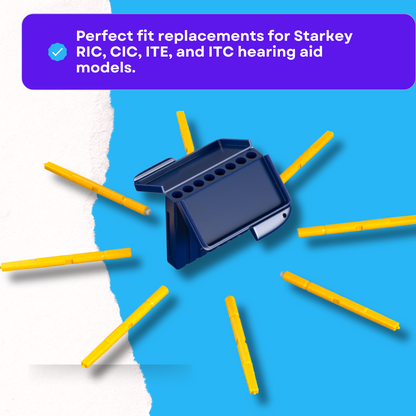 Starkey Hear Clear Wax Guard Filter Replacements (48 filters)