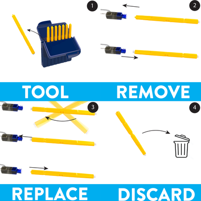 Starkey Hear Clear Wax Guard Filter Replacements (48 filters)
